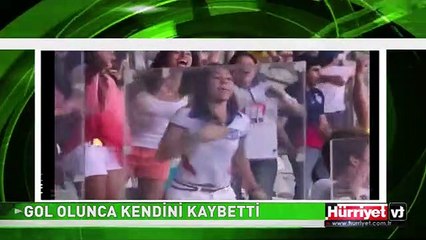 GOL OLUNCA KENDİNİ KAYBETTİ
