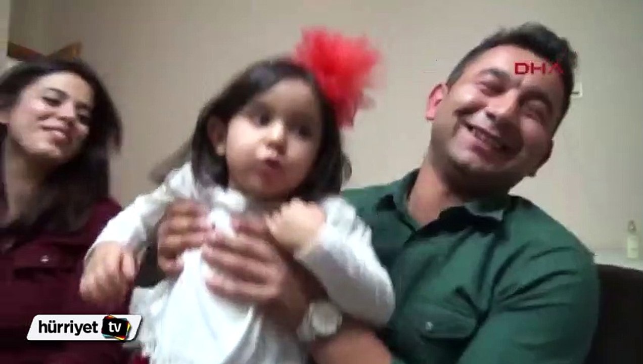 Polis babasına düşkün Küçük Buğlem rekor kırıyor