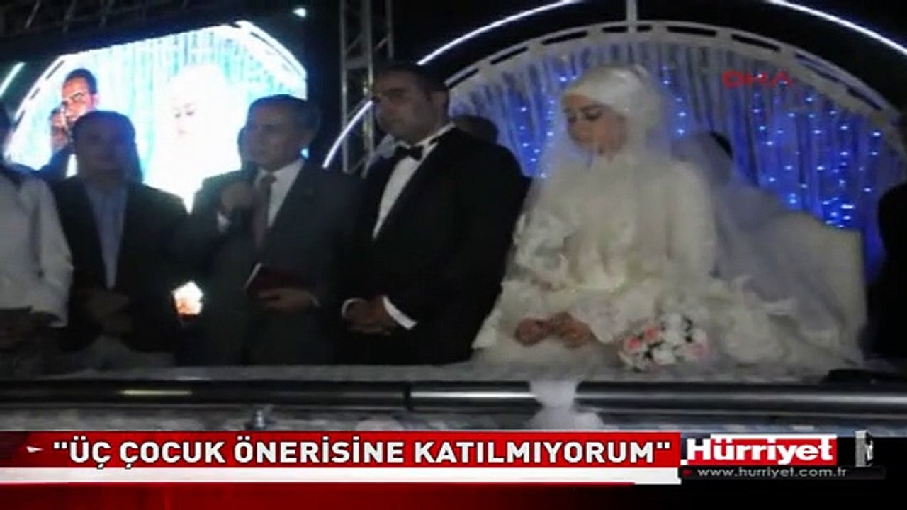 ARINÇ: BAŞBAKANIMIZIN 3 ÇOCUK ÖNERİSİNE KATILMIYORUM