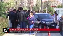 İstanbul Halkalı'da iki polis evlerinde ölü bulundu