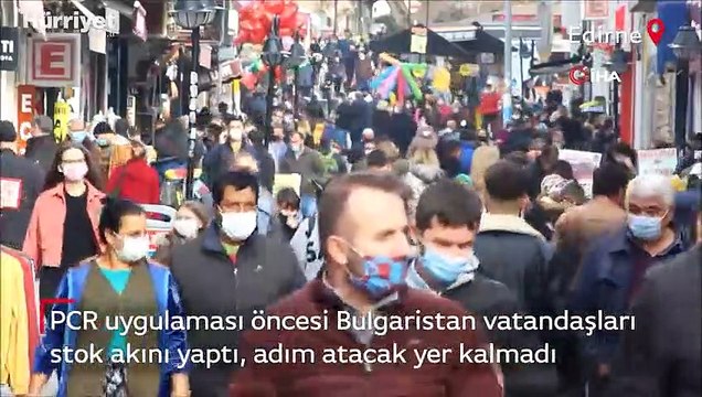 Edirne'ye akın ettiler! Bulgaristan vatandaşları adım atacak yer bırakmadı