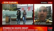 İstanbul'daki hava durumuyla ilgili son dakika bilgisi... Bünyamin Sürmeli yorumladı