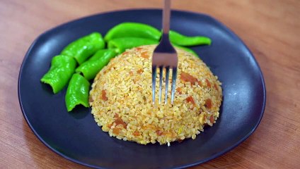 Hem çok doyurucu hem de çok pratik: Bulgur pilavı