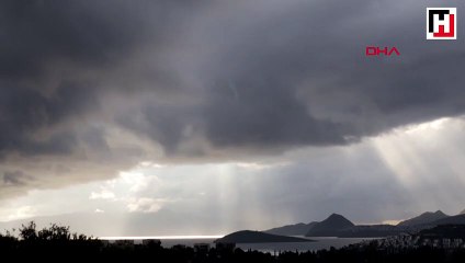 Bodrum'da muhteşem görüntü