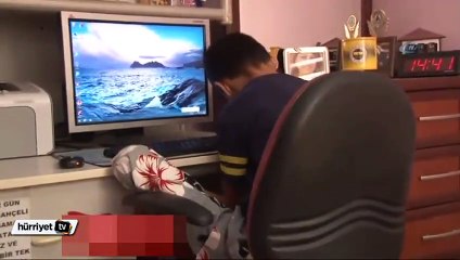 Engelleri aştı burnuyla kitap yazdı