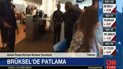 Brüksel patlama! Havalimanı'ndaki dehşet anları kamerada