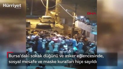 Tepki çeken görüntü! Koronavirüse rağmen halay çektiler