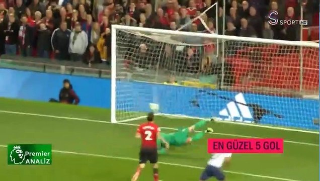 Premier Lig'de haftanın en güzel golleri açıklandı!