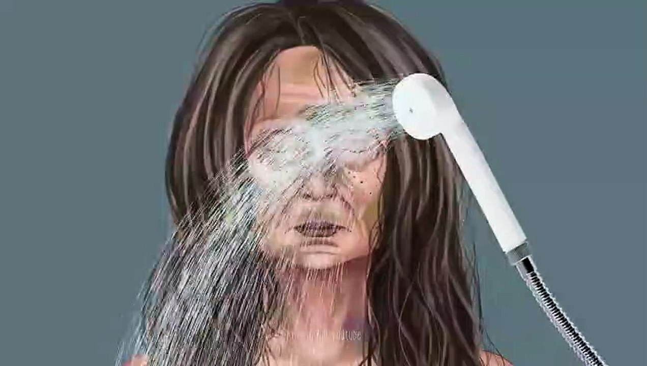 ASMR_Homeless_old_woman_transformation_makeup_animation