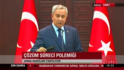 Nevşin Mengü Bülent Arınç'ın açıklamalarını duyunca...