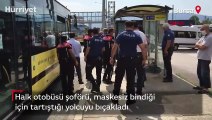 Bursa'da otobüste maske kavgası: Şoför, yolcuyu bıçakladı