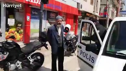 Bursa'da sokağa çıkıp polise direnen bir kişi gözaltına alındı