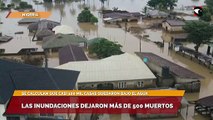 Las inundaciones dejaron más de 500 muertos