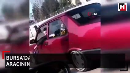 Seyir halinde direksiyonu söktü