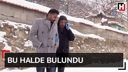 Konya’da bir kişi sokakta kar altında ölü bulundu