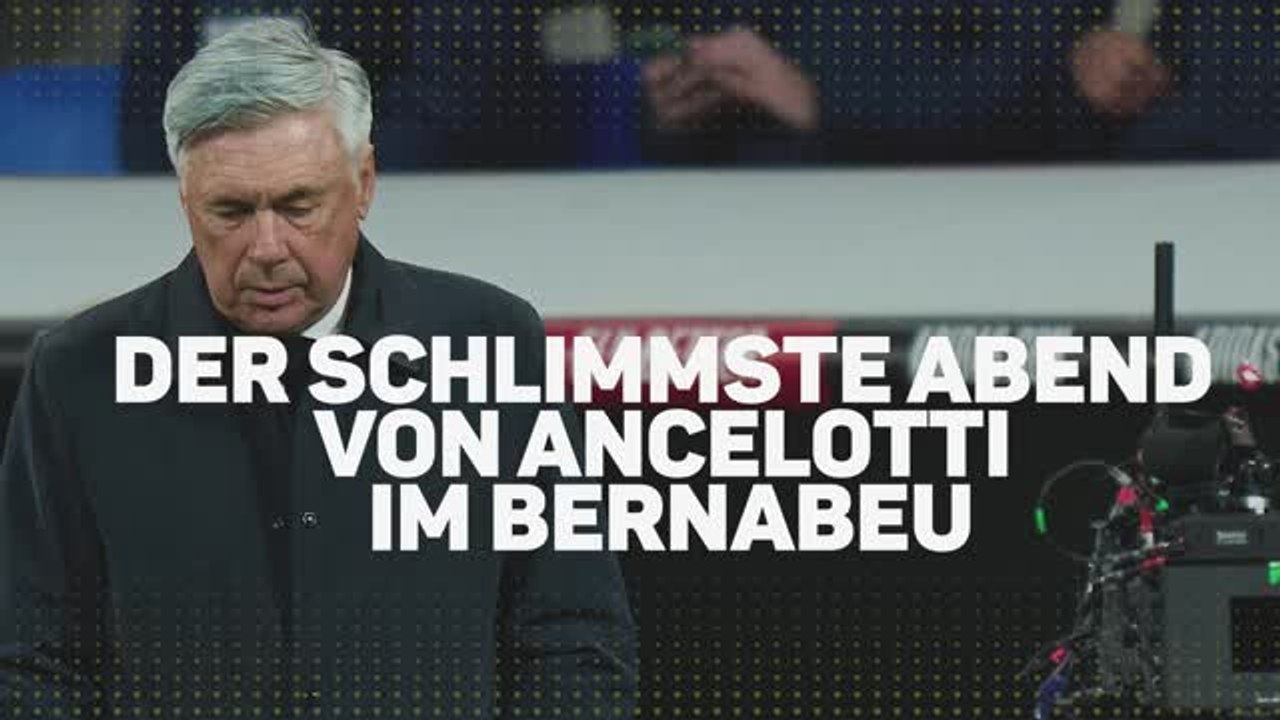 Ancelottis schlimmste Nacht im Bernabéu Stadion
