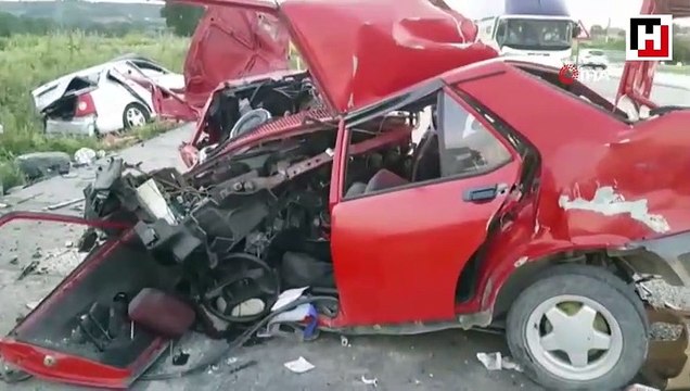 Bursa'da zincirleme kazada can pazarı yaşandı