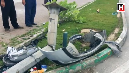 O anlar güvenlik kameralarına anbean yansıdı