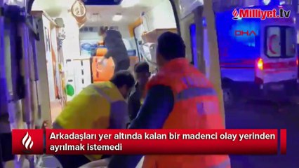 Arkadaşlarını bırakmak istemedi  "Beni sakın götürme"