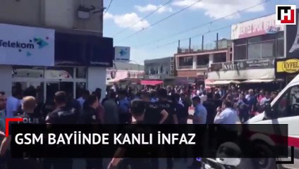 Bursa’da GSM bayiinde kanlı infaz