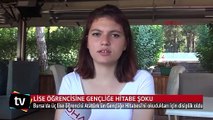 Lise öğrencisi Atatürk'ün Gençliğe Hitabesi okuduğu için disiplinlik oldu