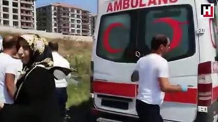 Takla atan otomobildeki hamile kadın öldü, eşi yaralandı