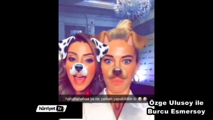 İşte ünlülerin 'Snapchat' halleri