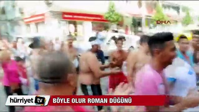 Bursa'da ilginç roman düğünü