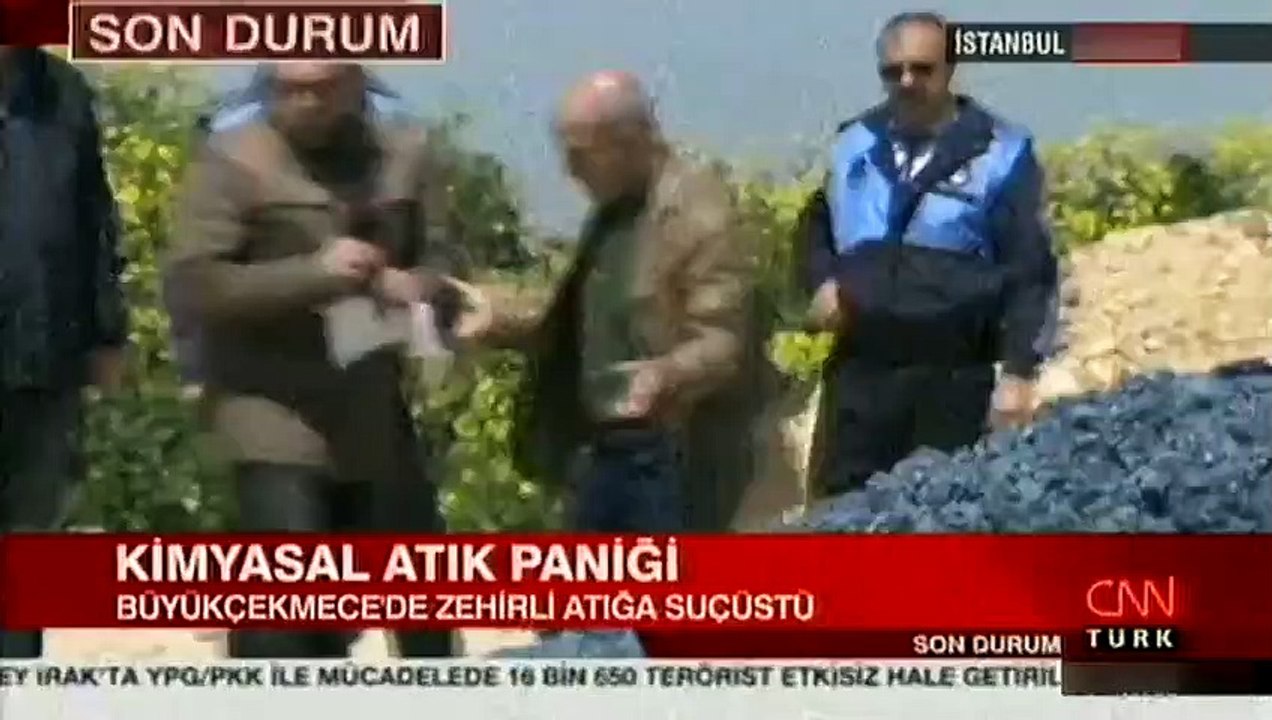 Büyükçekmece’de çevre felaketi