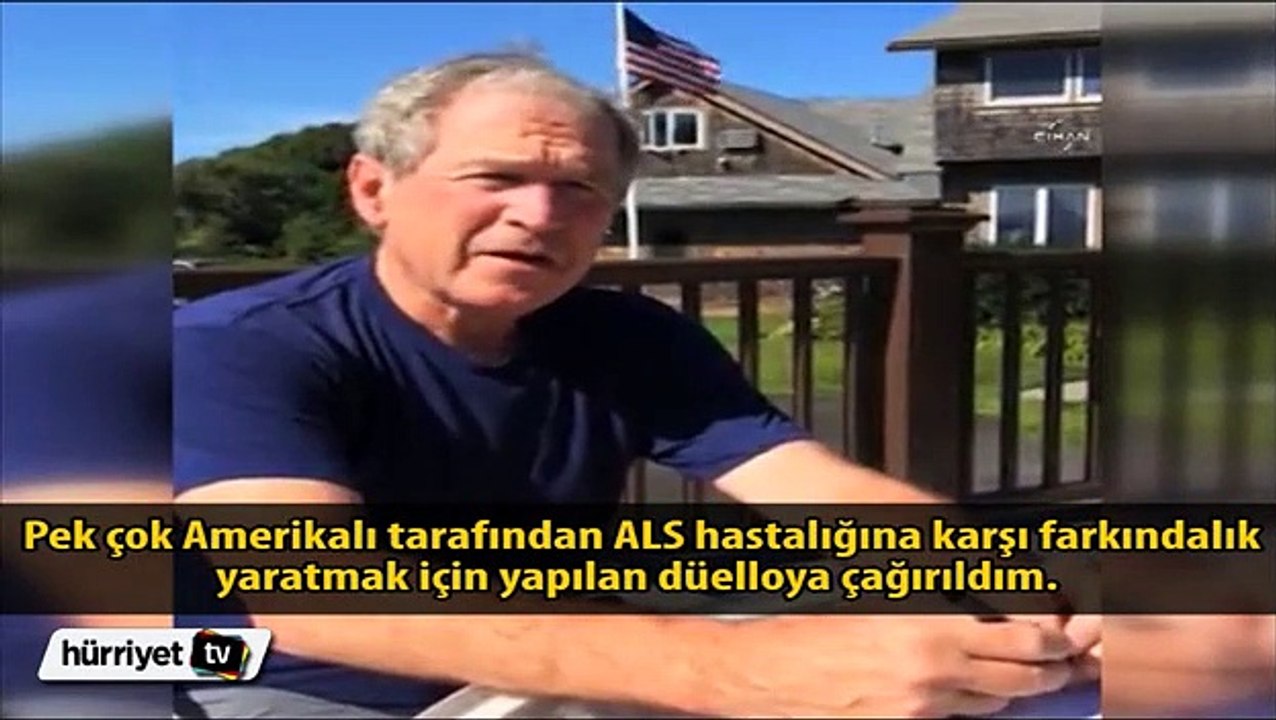 Bush'a eşinden buz şoku