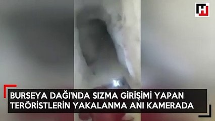Burseya Dağı'nda gece sızma girişiminde bulunan teröristler etkisiz hale getirild