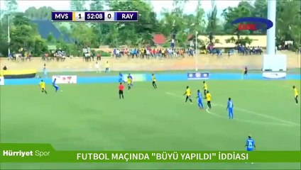 Futbolda ilginç olay! Büyü yaptılar…