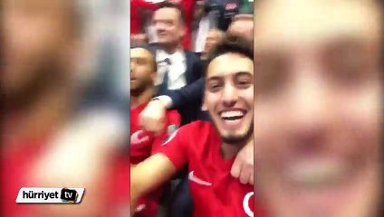 Milli takımda büyük coşku