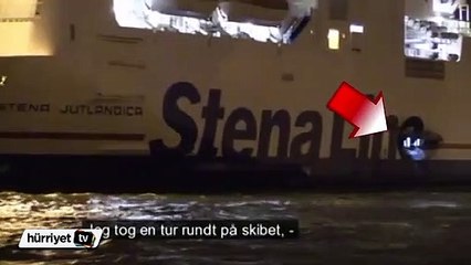Yolcu gemisi yük gemisiyle çarpıştı, büyük felaketten dönüldü