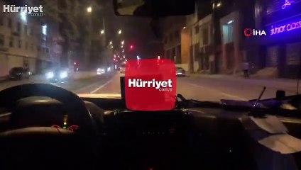Hırsızlık yaparken yakalandı, virüs var diyerek polisleri uzaklaştırmaya çalıştı