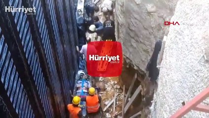 Son dakika... Kadıköy Caddebostan'da inşaatta iskele çöktü! İlk görüntüler