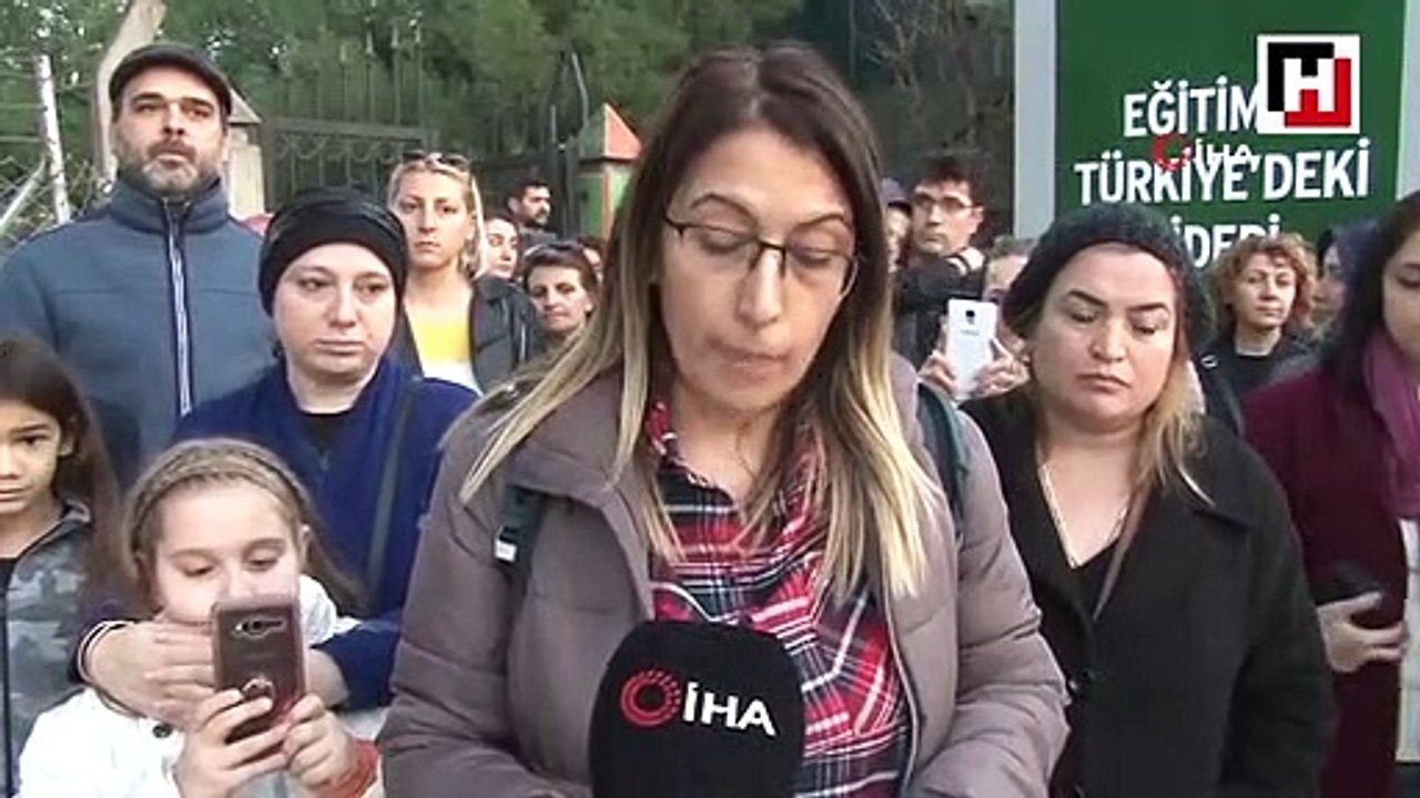 Bursa'da Doğa Koleji eylemi