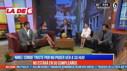 Ninel Conde sufre por no poder ver a su hijo