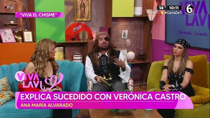 Ana María Alvarado habla de su conflicto con Verónica Castro