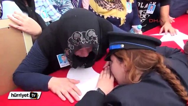 Şehit Polis Çağdaş Arslan son yolculuğuna uğurlandı