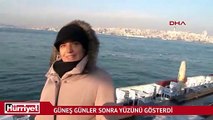 İstanbul'da güneş günler sonra yüzünü gösterdi