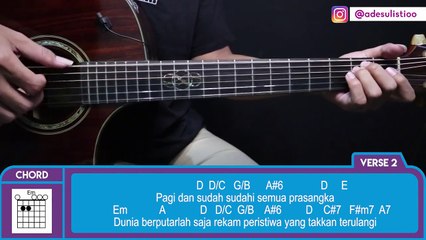 Tutorial Gitar (SUDAH - ARDHITO PRAMONO) VERSI ASLI GAMPANG LENGKAP!