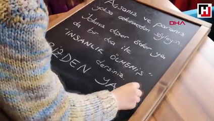 Kafeterya sahiplerinden örnek davranış