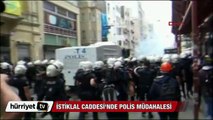 İstiklal Caddesi'nde polis müdahalesi