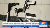 Capturan en Colombia a 19 presuntos miembros de la banda delincuencial “Tren de Aragua”