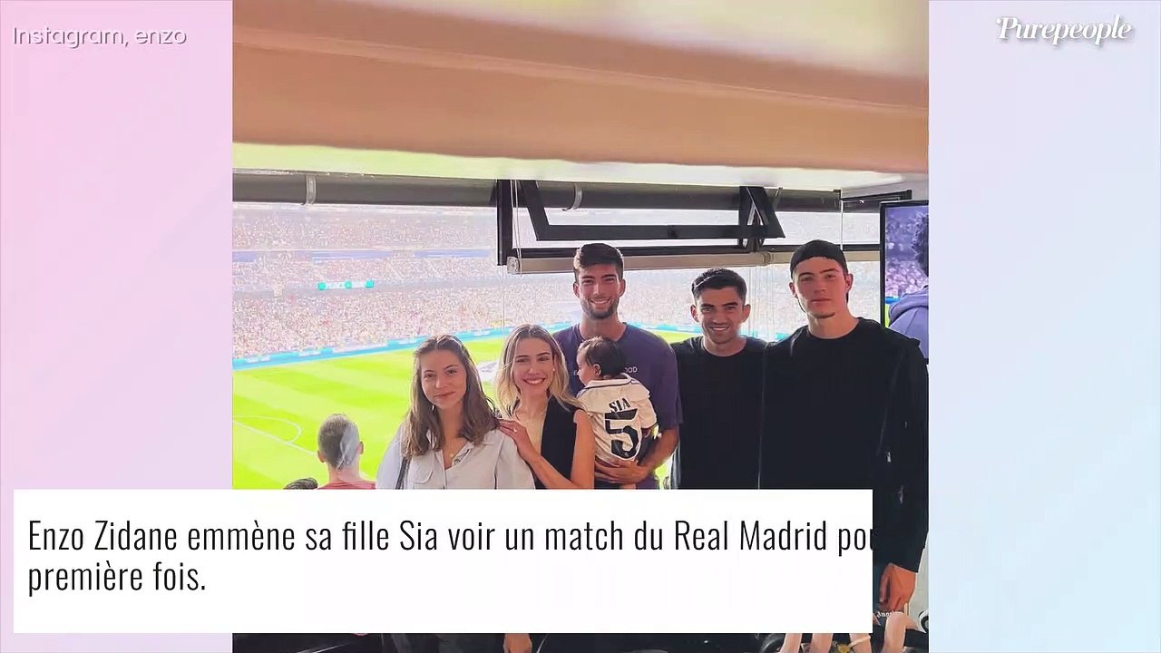 Enzo Zidane emmène sa fille dans un spa pour bébés : premiers pas dans l'eau pour Sia !