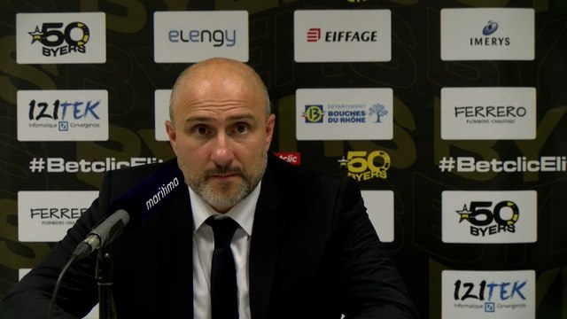 Au micro maritima: Rémy Valin après la victoire de Fos Provence Basket contre Le Portel