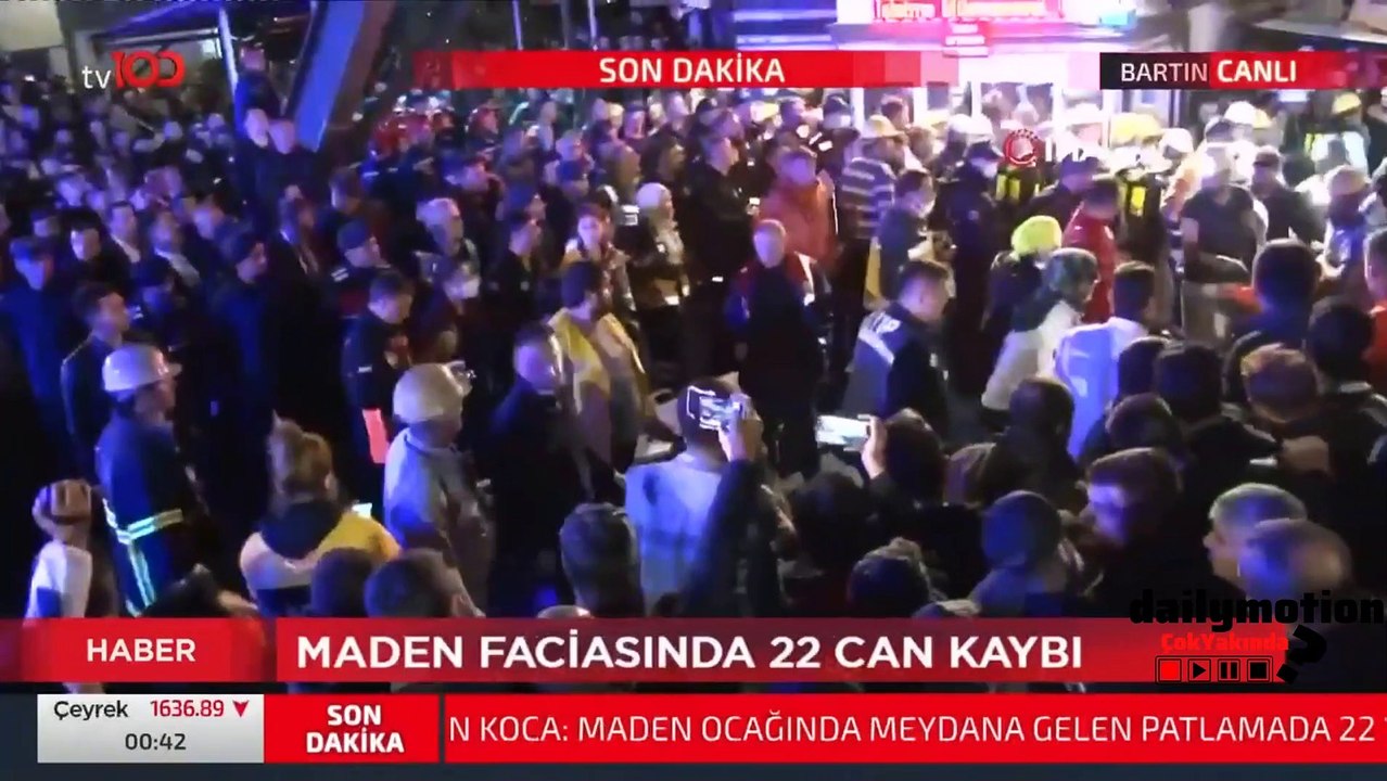 Bartın'da maden ocağında patlama 22 kişi öldü