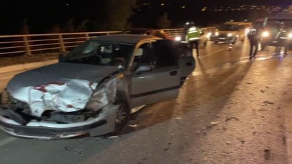 Trafik kazalarında 8 kişi yaralandı