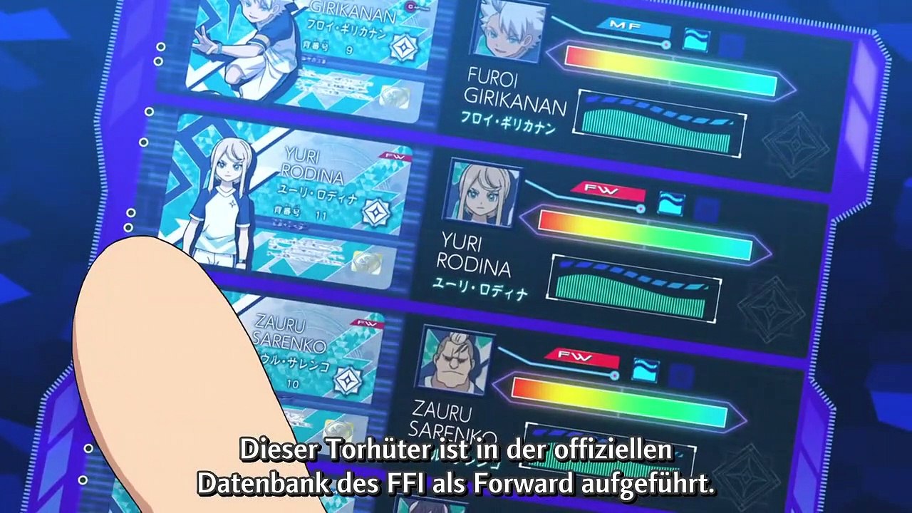 Inazuma Eleven Orion no Kokuin Staffel 1 Folge 22 HD Deutsch